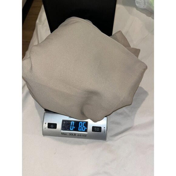 Eileen Fisher Beige Casual Relaxed Fit Lightweight Wide-Leg Pants Women's Size X - Picture 8 of 8